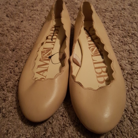 Sam & Libby Tan Flats - Picture 4 of 5